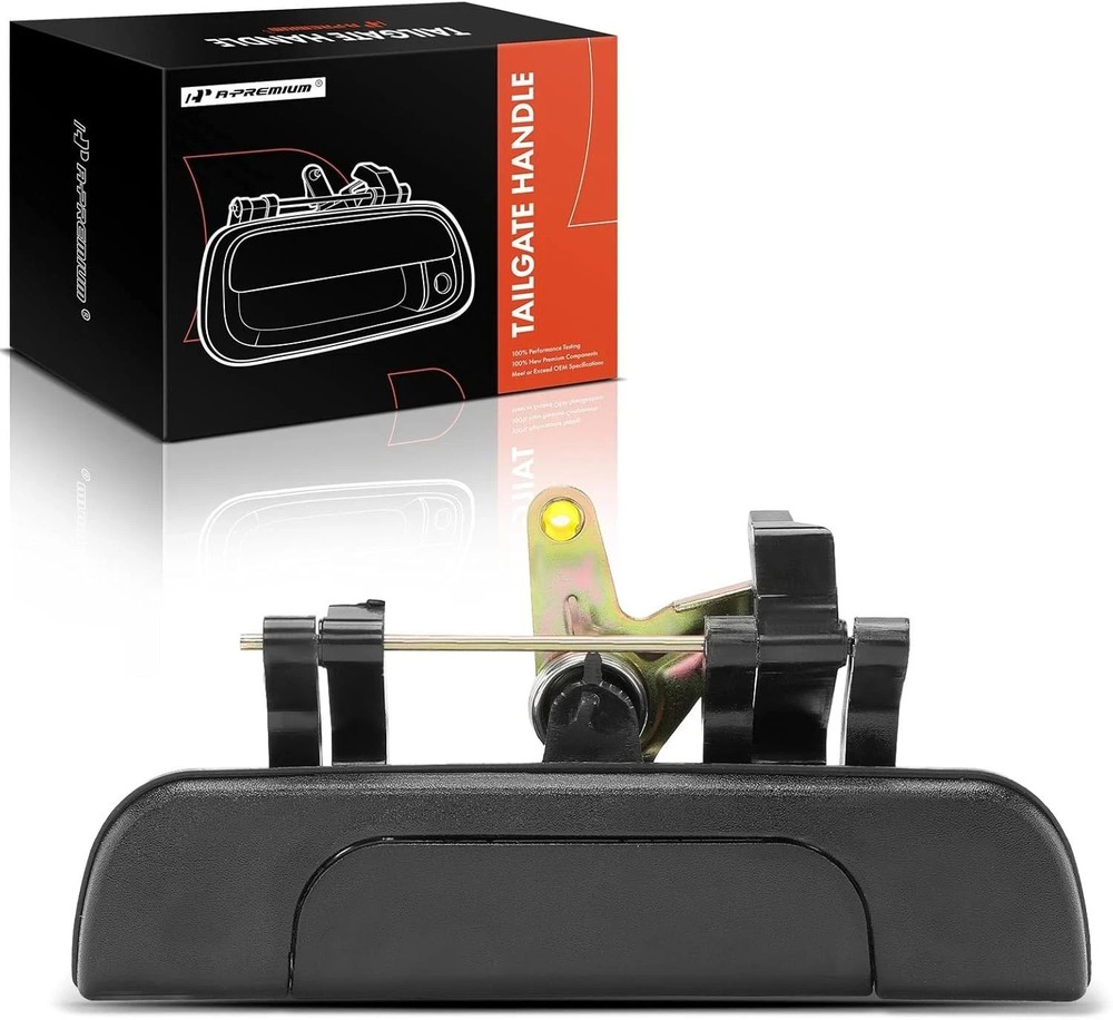 Textured Black Tailgate Handle Liftgate Latch Handle - Compatible with Tacoma
