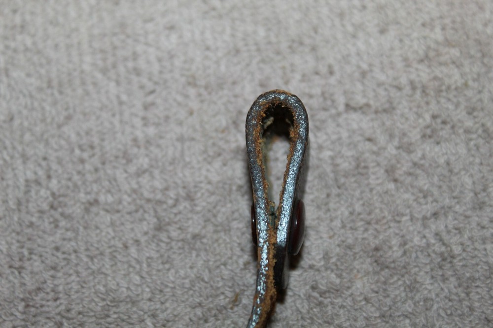 Original WW2 U.S. Army Binoculars Brown Leather Buttonhole Attachment Strap