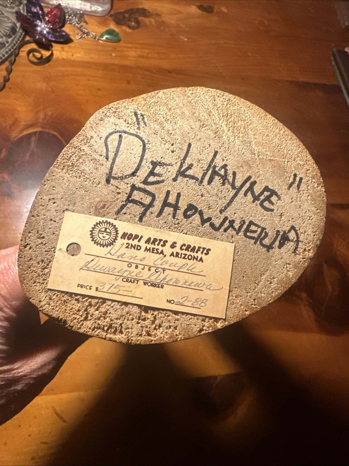 Dewayne Ahownewa Hopi Kachina Carved Wood Dolls Hopi Arts 2nd Mesa Arizona Vtg