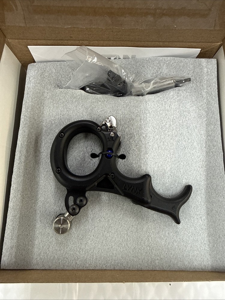 Stan Lynx Hinge Archery Release - Black - X Large - Item 3364