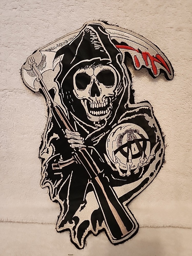 Sons Of Anarchy Grim Reaper Patch