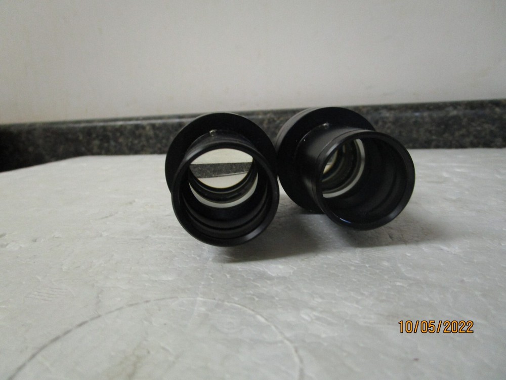 Qty (2) WPK 10x Eye Piece / Microscope Lens