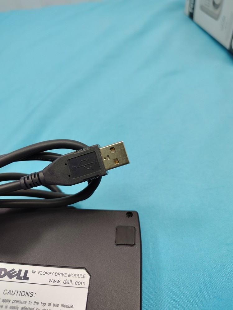 Dell External USB 3.5" Floppy Drive Module - Tested & Works