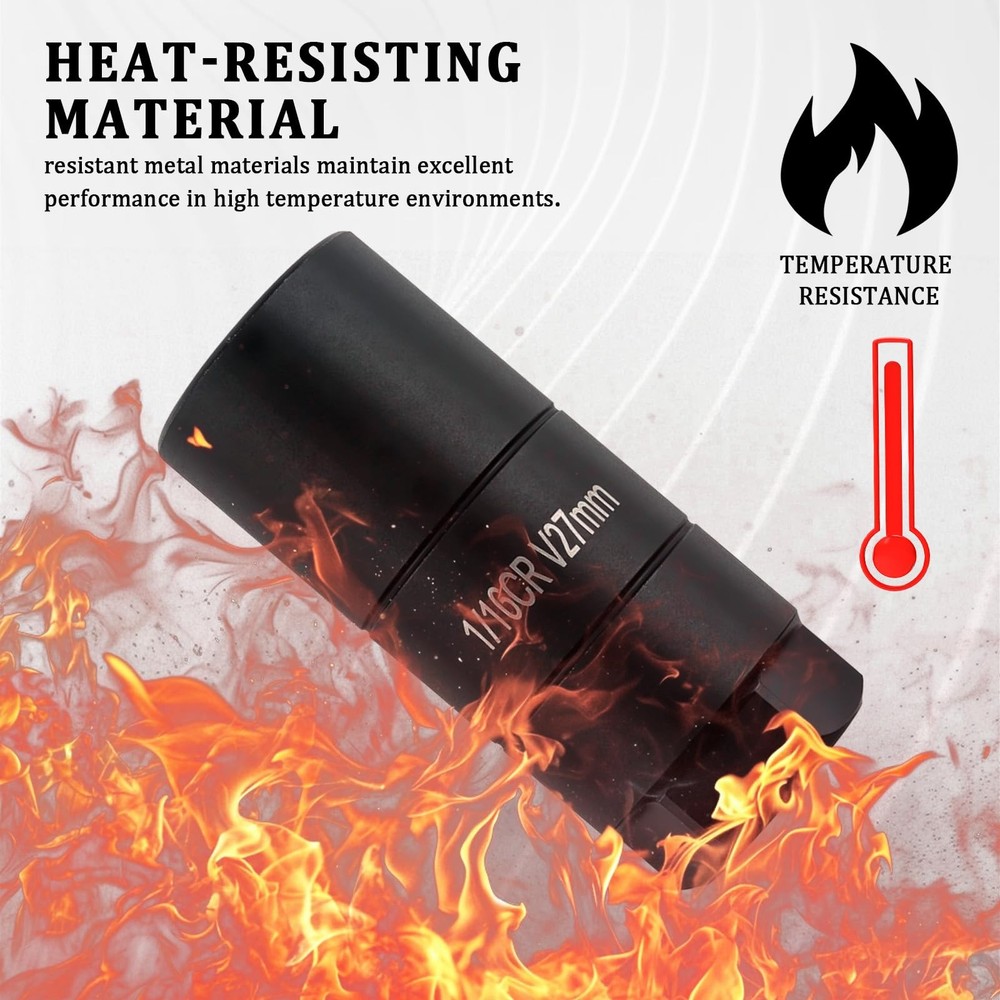 Oil Pressure Sensor Socket,Hexagonal Drive27mm Socket for Removing Oil Sendin...