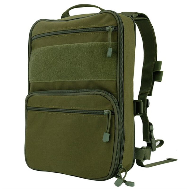 410 Flatpack Tactical Backpack MOLLE D3 Expandable Hydration Pack Multi-purposed