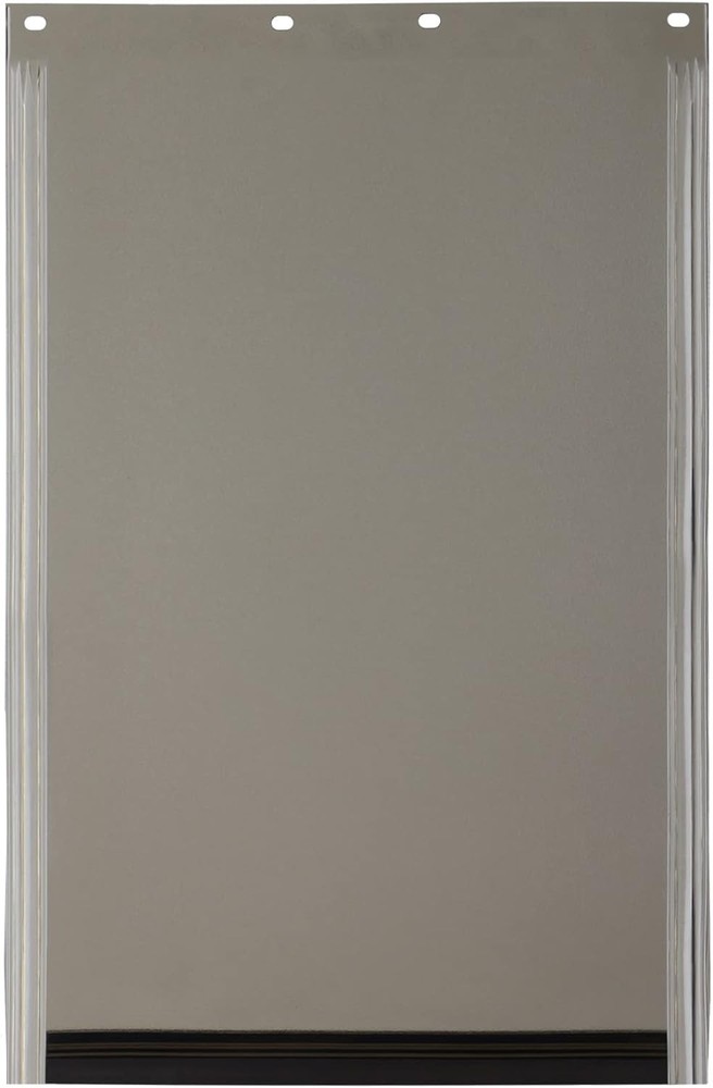 Dog Door Replacement Flaps,Medium Flap Medium, Gray