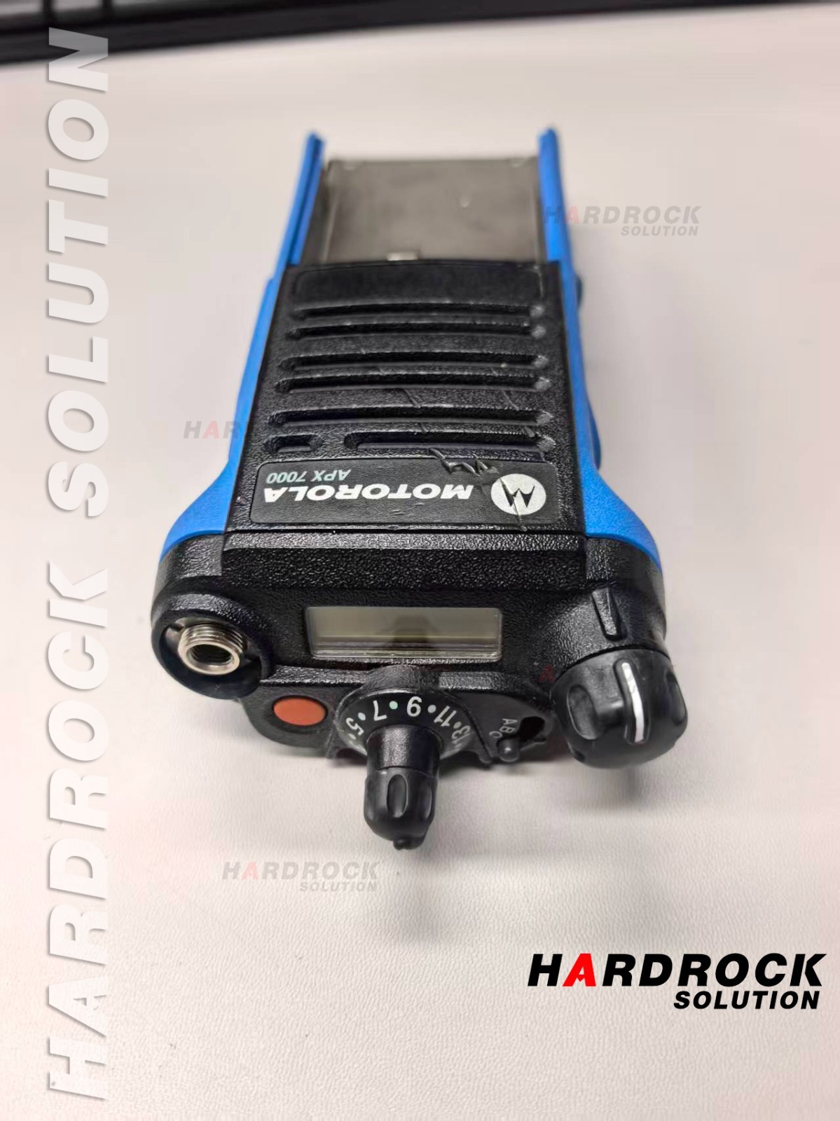 Motorola APX 7000 1:1 Scale Replica Blue Black Fake Radio Non Functional Cosplay