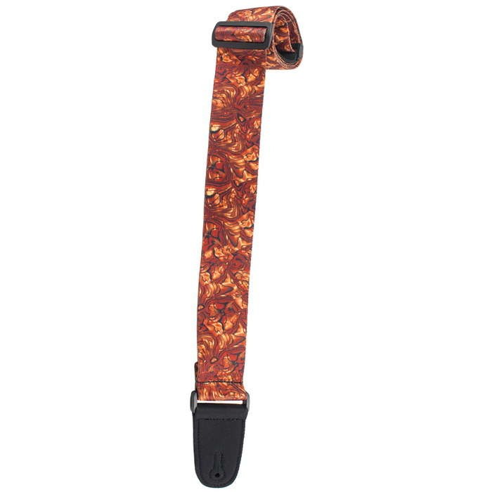 Henry Heller HSUB2-52 Sublimination Design Polyester 2" Guitar Strap with Tri-Gl