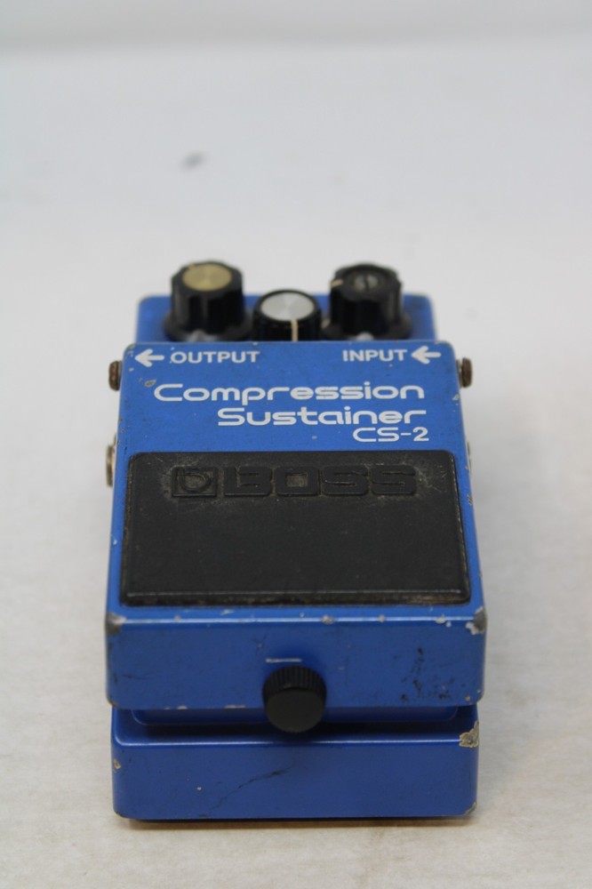 BOSS CS-2 Compression Sustainer Guitar Effects Pedal Unit Only