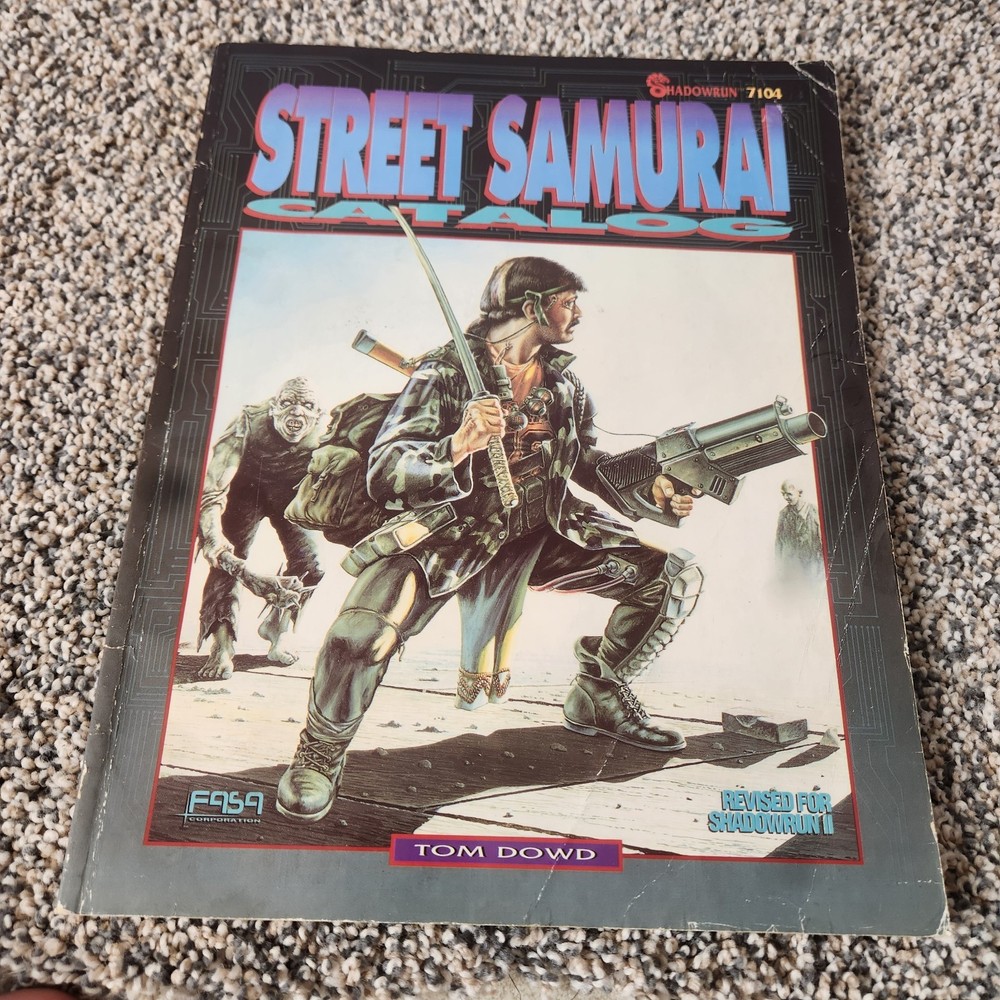 FASA Shadowrun Street Samurai Catalog