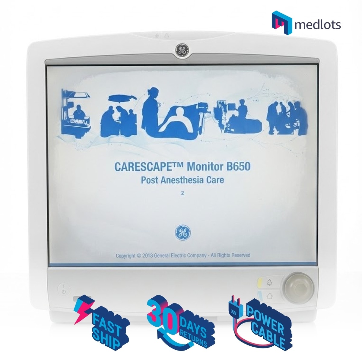 GE Healthcare Carescape B650 Patient Monitor