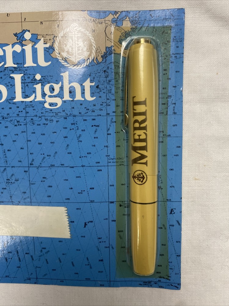 Merit map light Vintage 1984 NEW