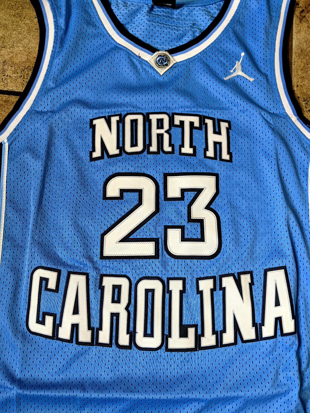 Michael Jordan Jersey #23 North Carolina Throwback Jersey Men's Blue US Seller