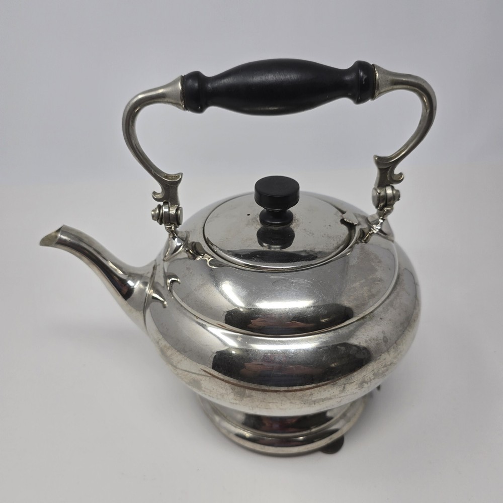 Universal Silver Plate Chrome Coffee Urn Samovar Hot Water Dispenser *no Cord