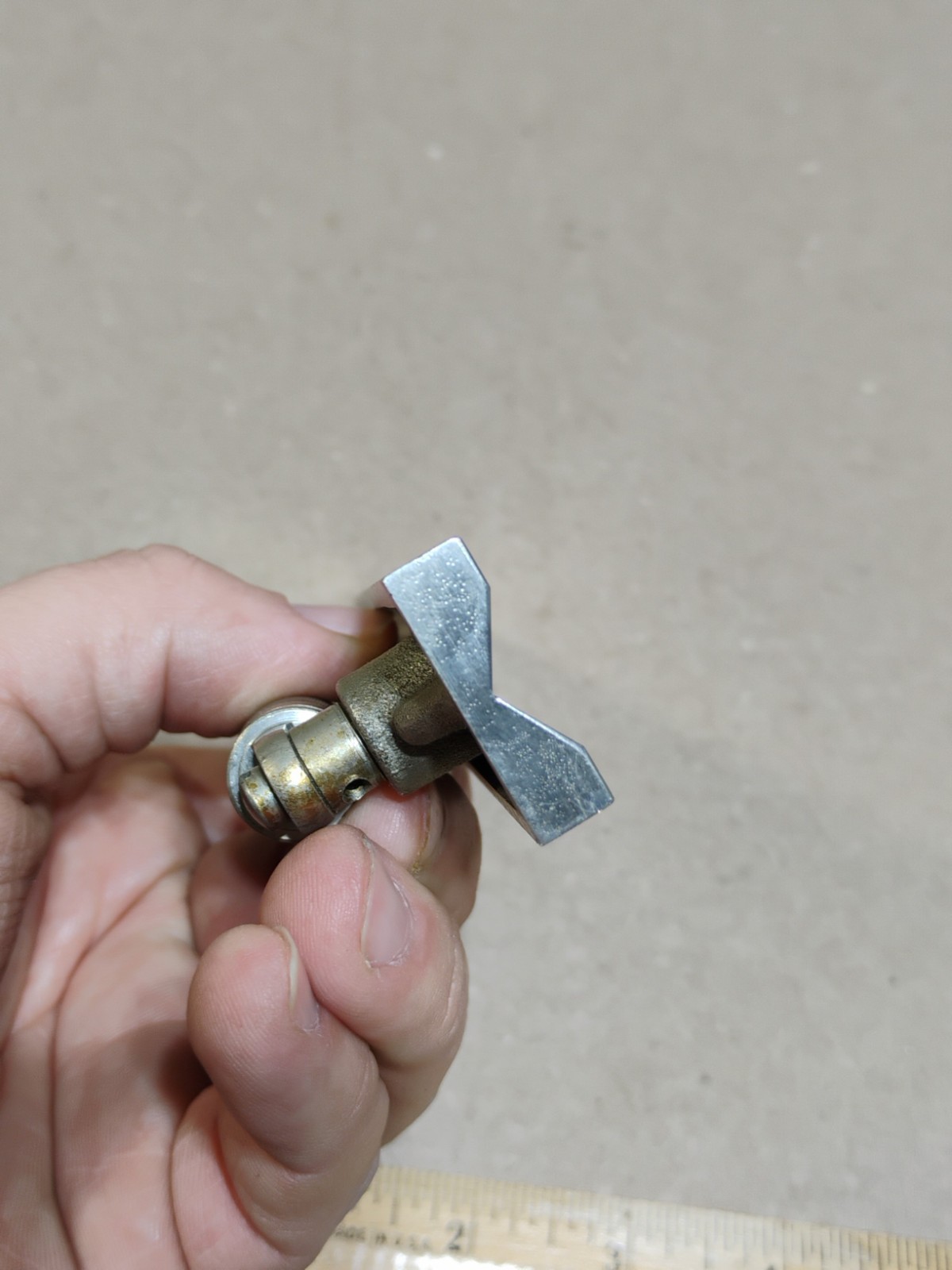 Vintage Stanley USA 6" No. 34 Machinist Level V Bottom - Nice