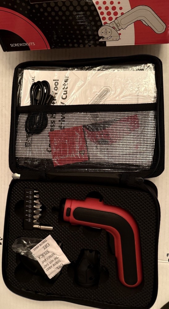 Cordless Multitool Screwdriver Cutter