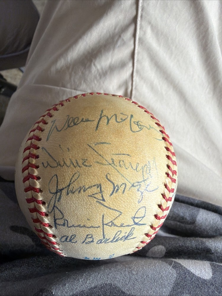 HOF Team Signed Baseball