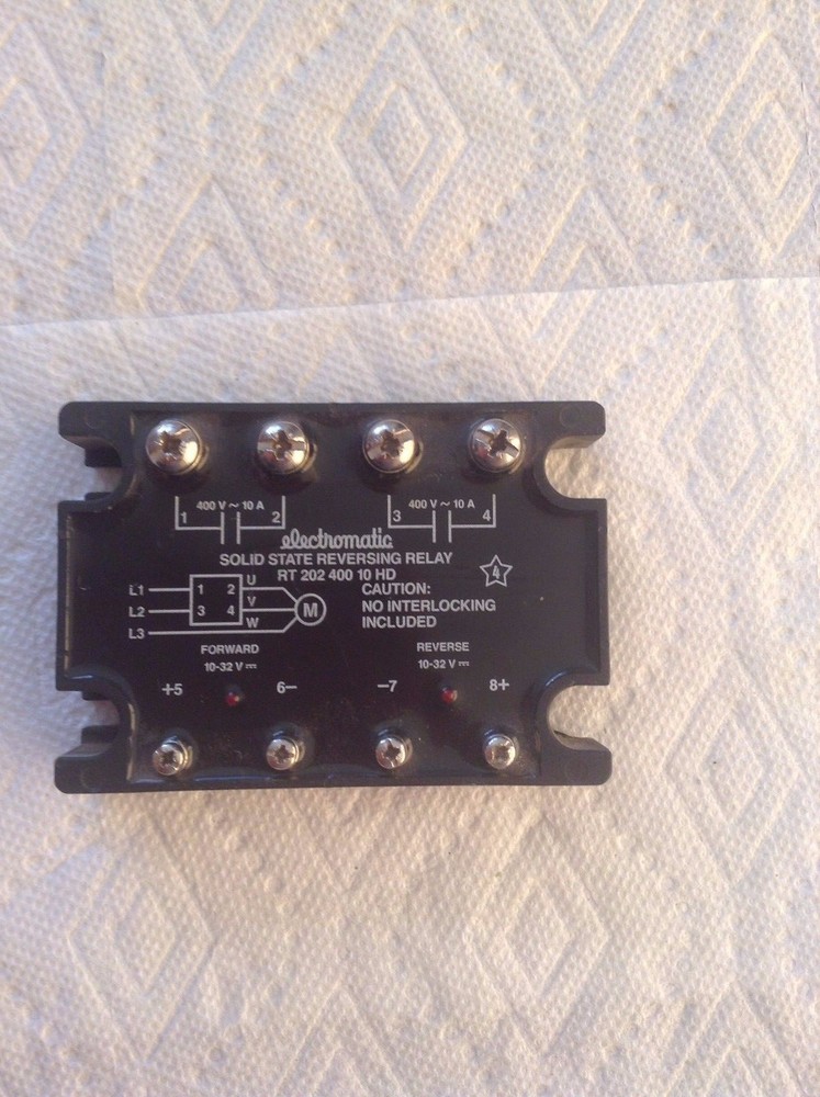 Electromatic RT 202 400 10 HD Solid State Reversing Relay