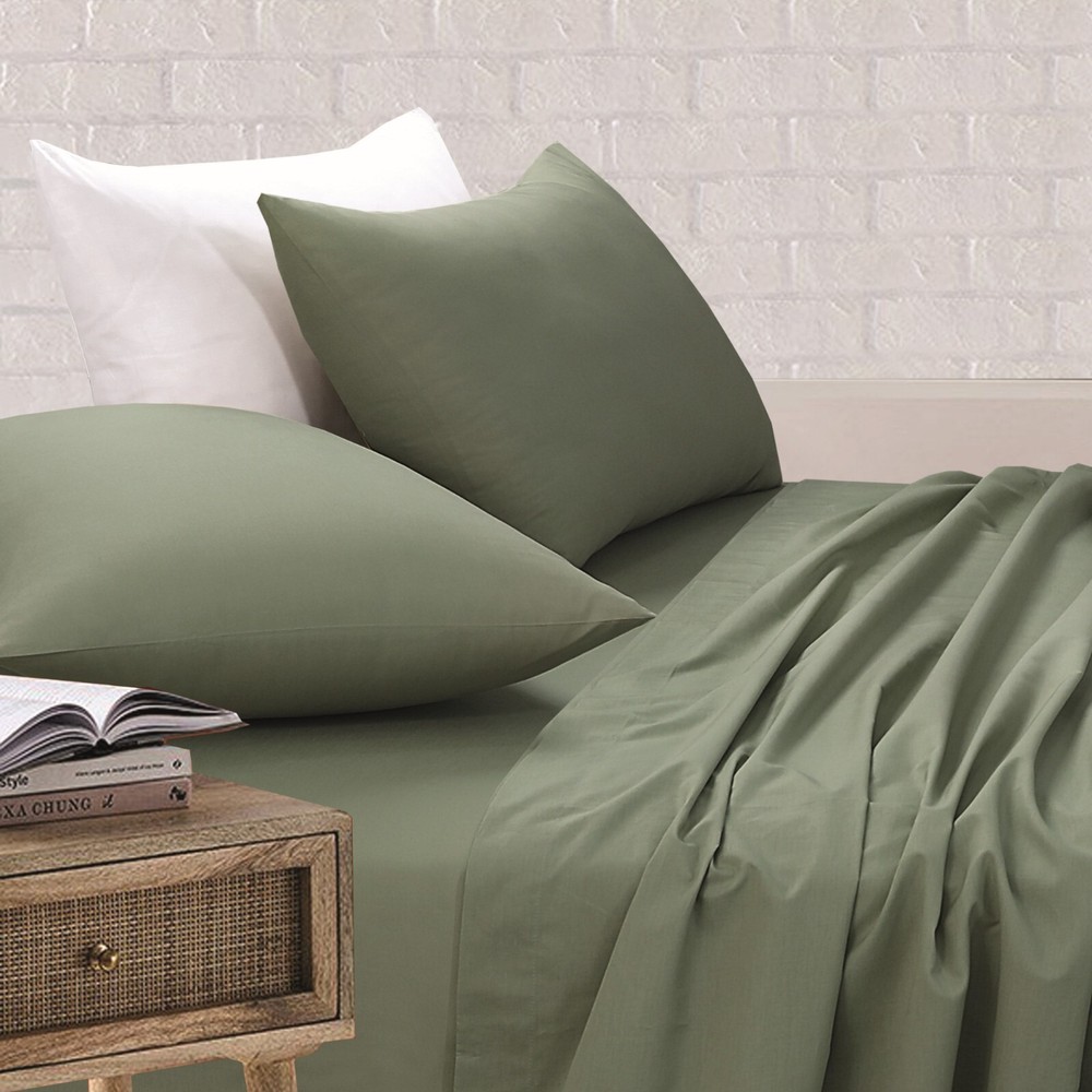 Flat Fitted Sheets Single Double King Queen King Single Super King Bed Sheet Set