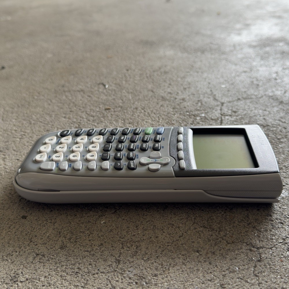 Texas Instruments TI-84 Plus Silver Edition Graphing Calculator Silver TESTED