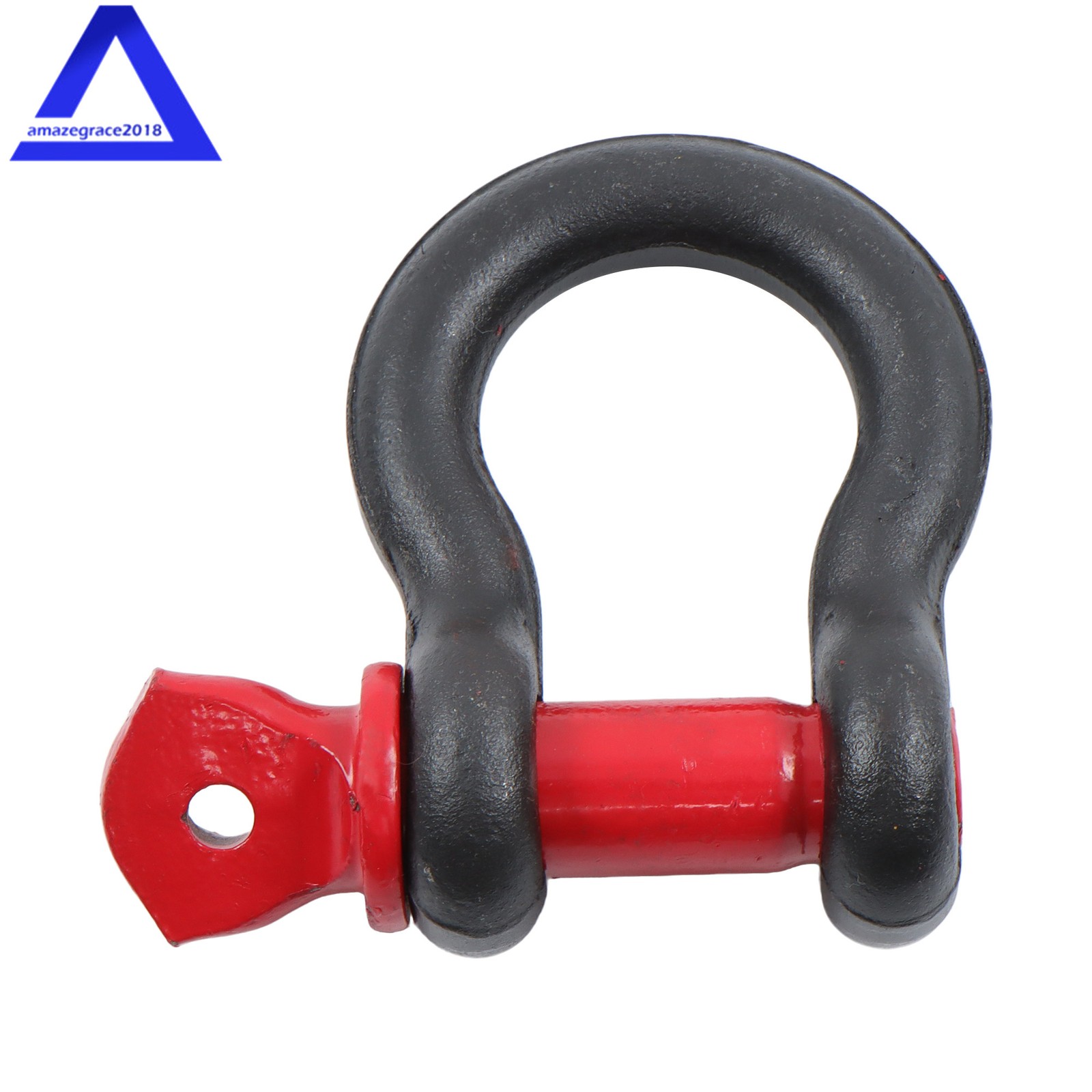 4 Pack 5/8" D Ring Shackle with 3/4" Pin Heavy Duty 28660lbs/13T Break Strength