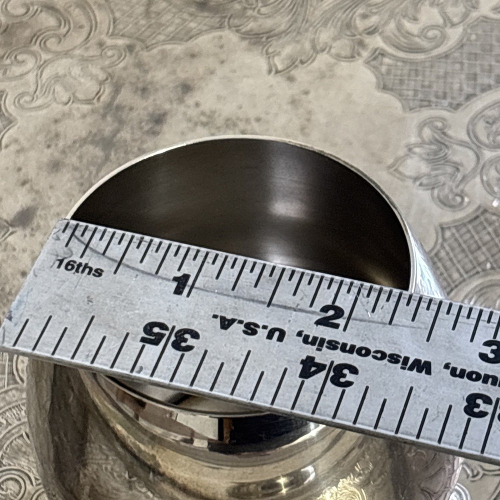 VTG Oneida Silver Plated Punch Bowl Set Punch Bowl Ornate Tray 12 Cups & Ladle