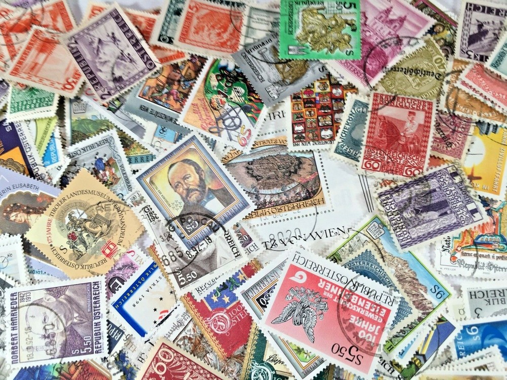 AUSTRIA - 200 STAMPS - ALL DIFFERENT - USED