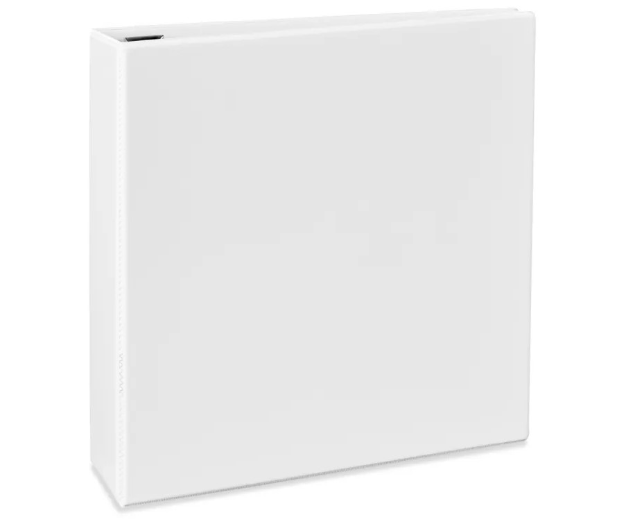 White Binder, 3in. Ring, Office Depot
