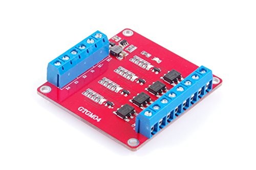 4-Channel Solid State Relay Module High Low Level Trigger 3A Optocoupler