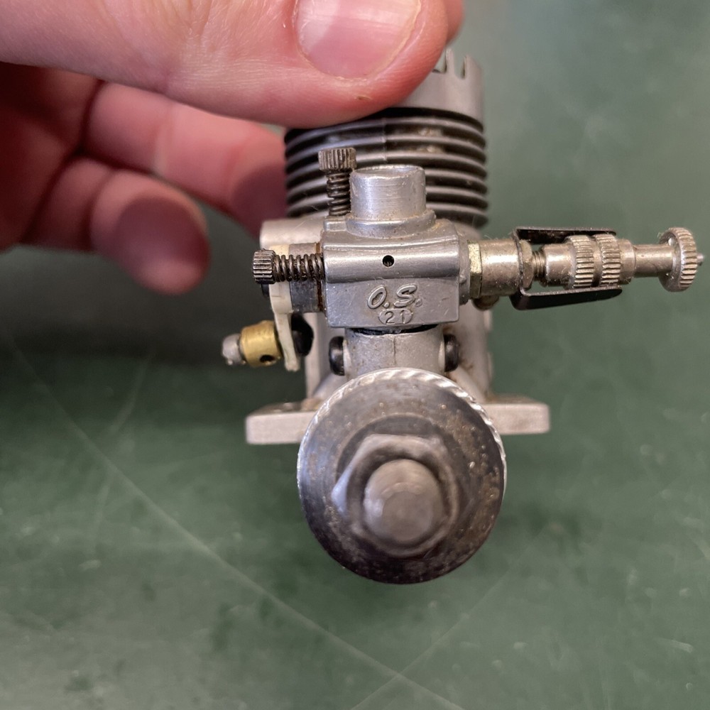 OS Max 25 RC Airplane Engine Nitro Glow 2 Stroke Untested