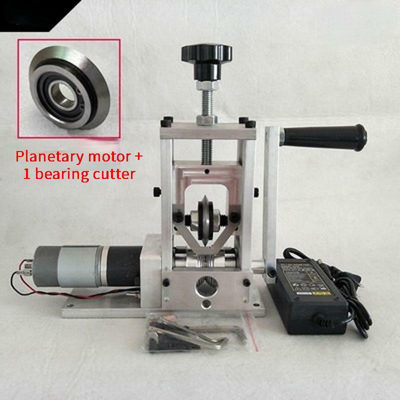 1Set Manual Wire Cable crimping machine and peeling Machine Stripper Stripping