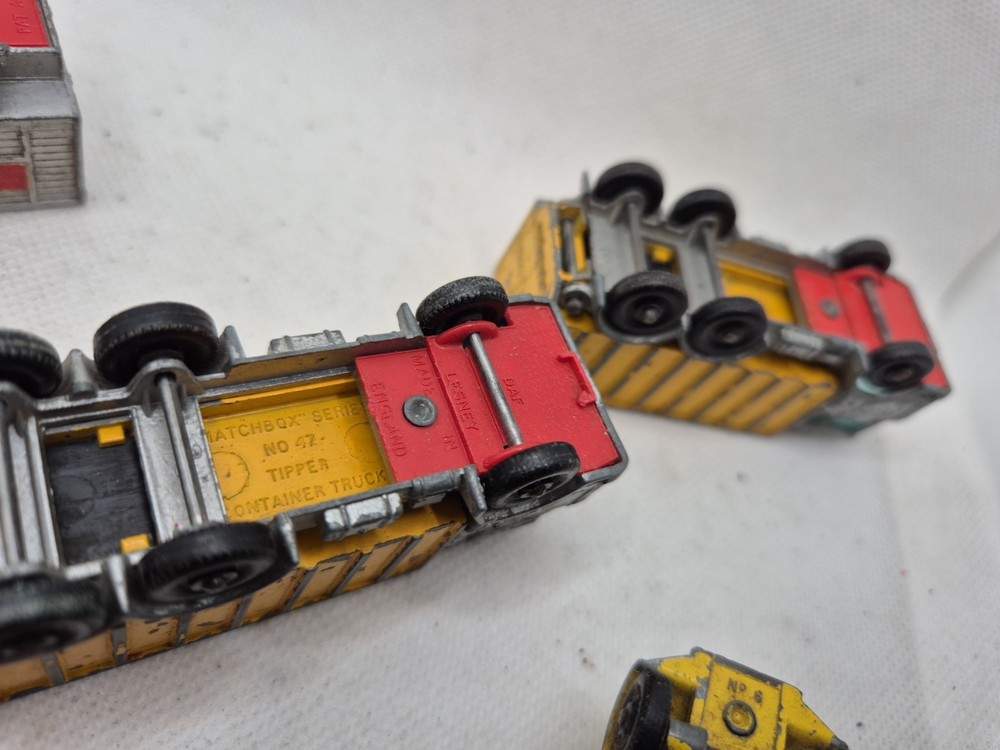 matchbox lesney bundle Construction Vehicles X7 Vintage