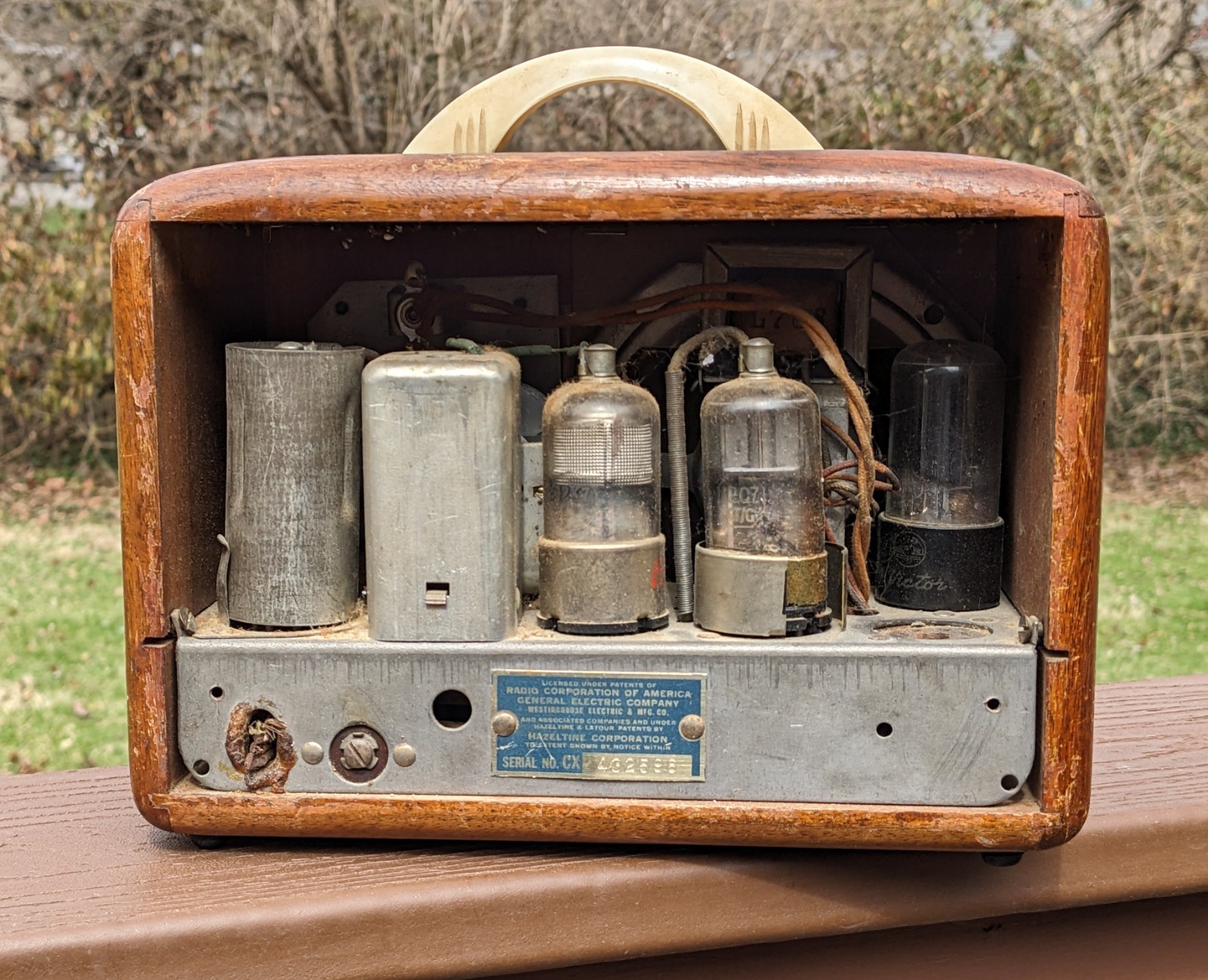 Small General Television Radio, Made by Climax, late 1930s-early 1940s