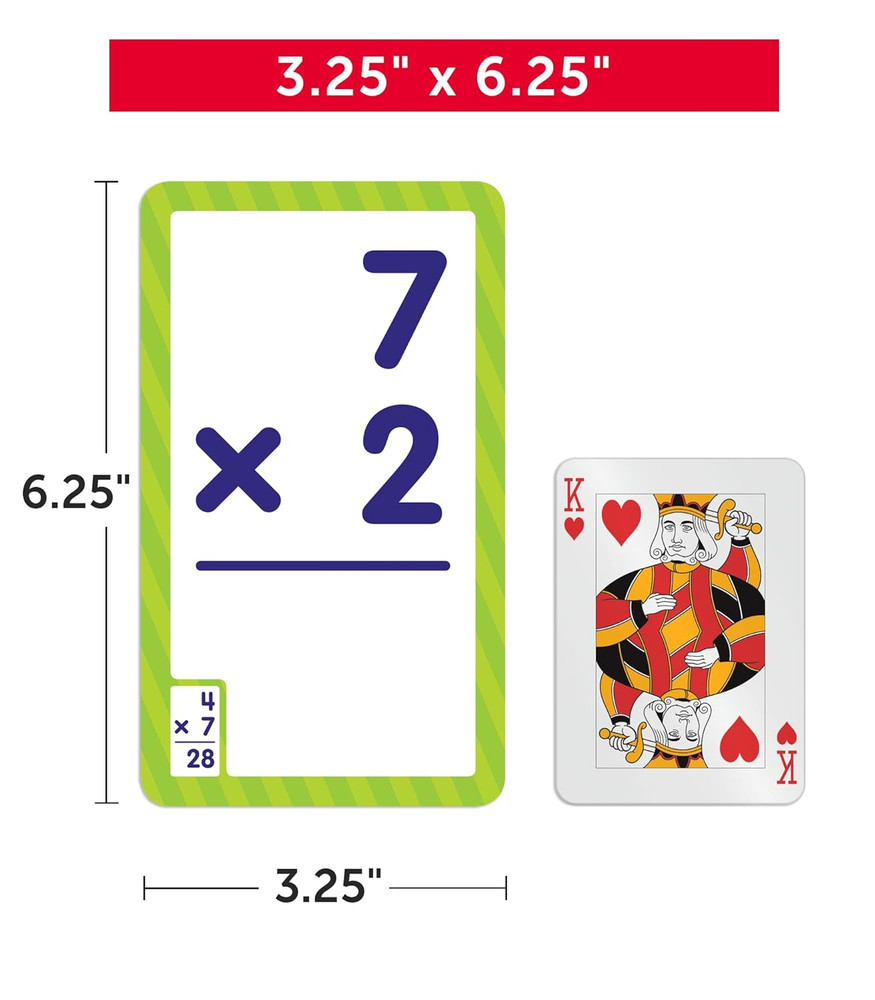 Scholastic Flash Cards: Multiplication 0 - 12