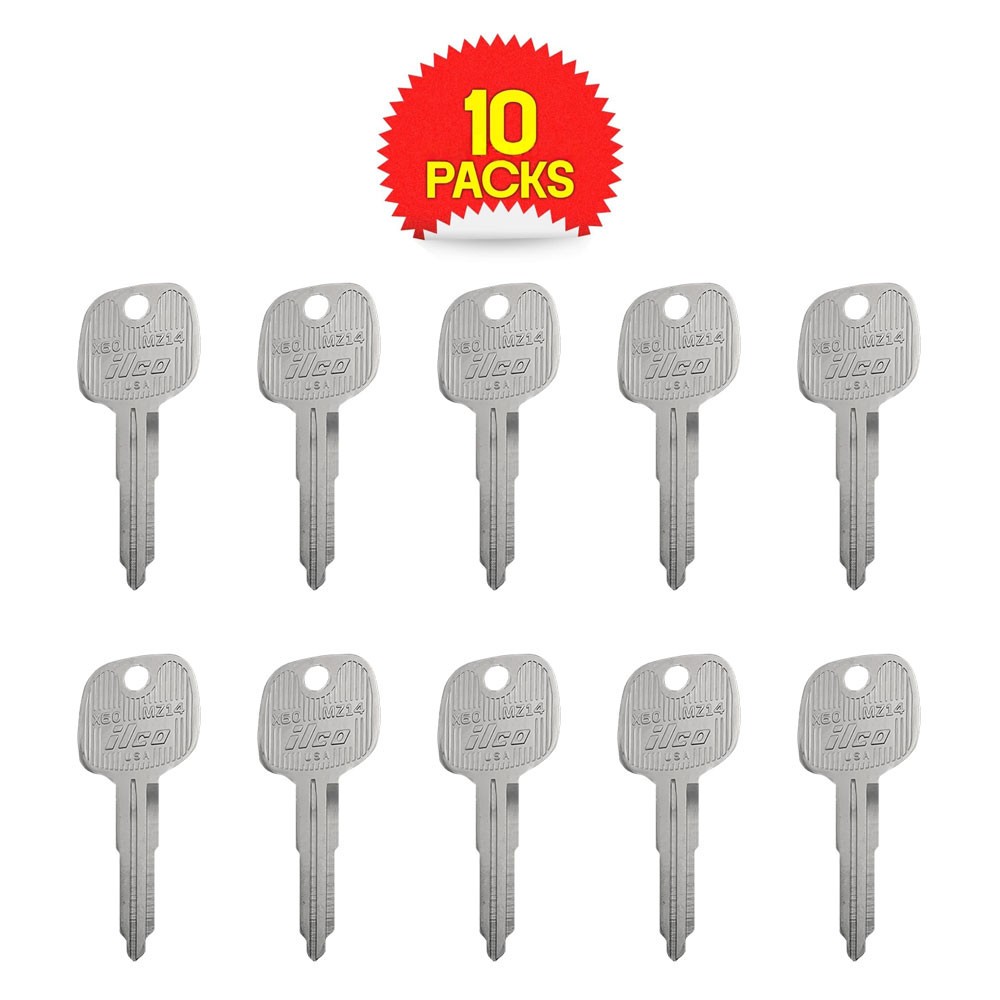MZ15 Key Blank Nickel