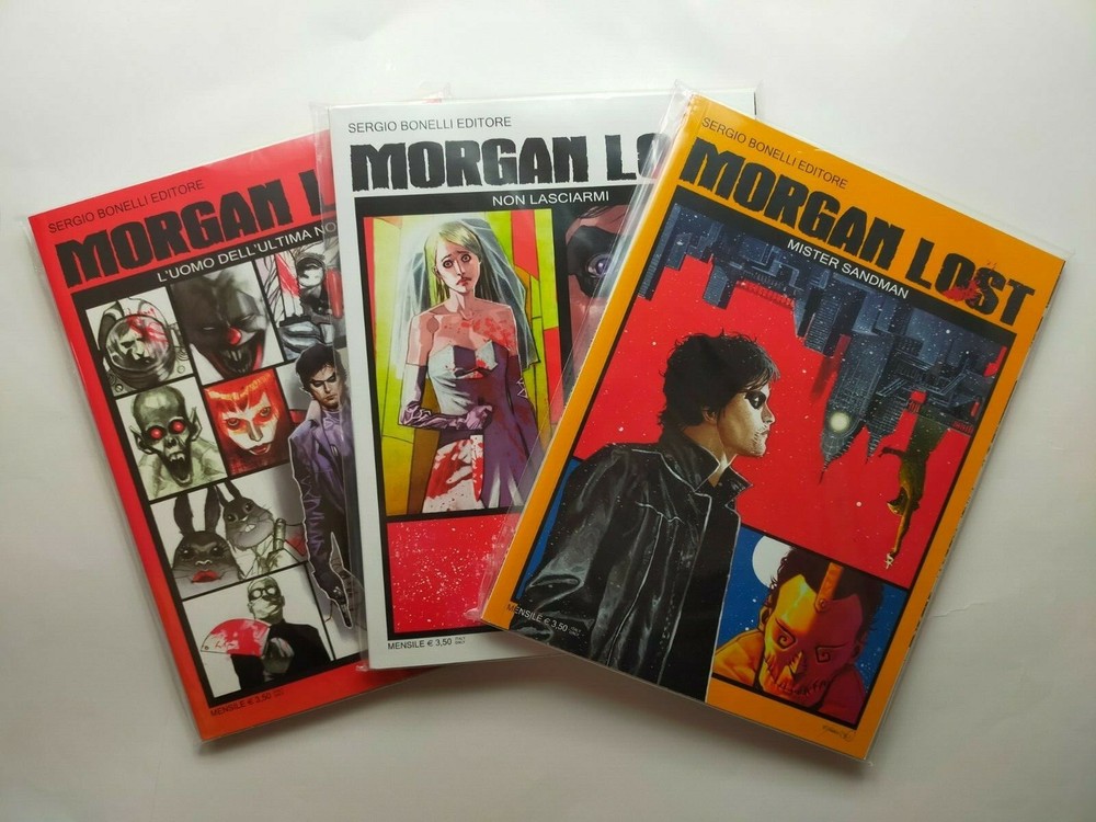 complete sequence series MORGAN LOST 1/17 ed.BONELLI