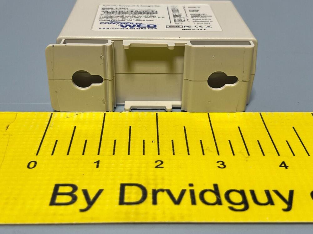 Control By Web X-320-I Web-Enabled Instrumentation - Grade Data Acquisition