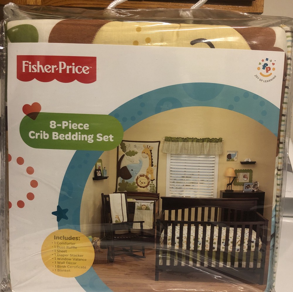 Fisher~Price 8Pc Crib Bedding Set