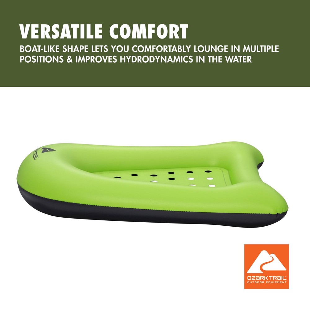 Easy Float Inflatable Lounge, Green