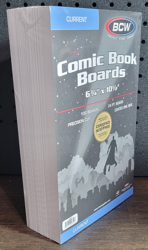 (100) BCW Comic Boards (Current/Modern) NEW