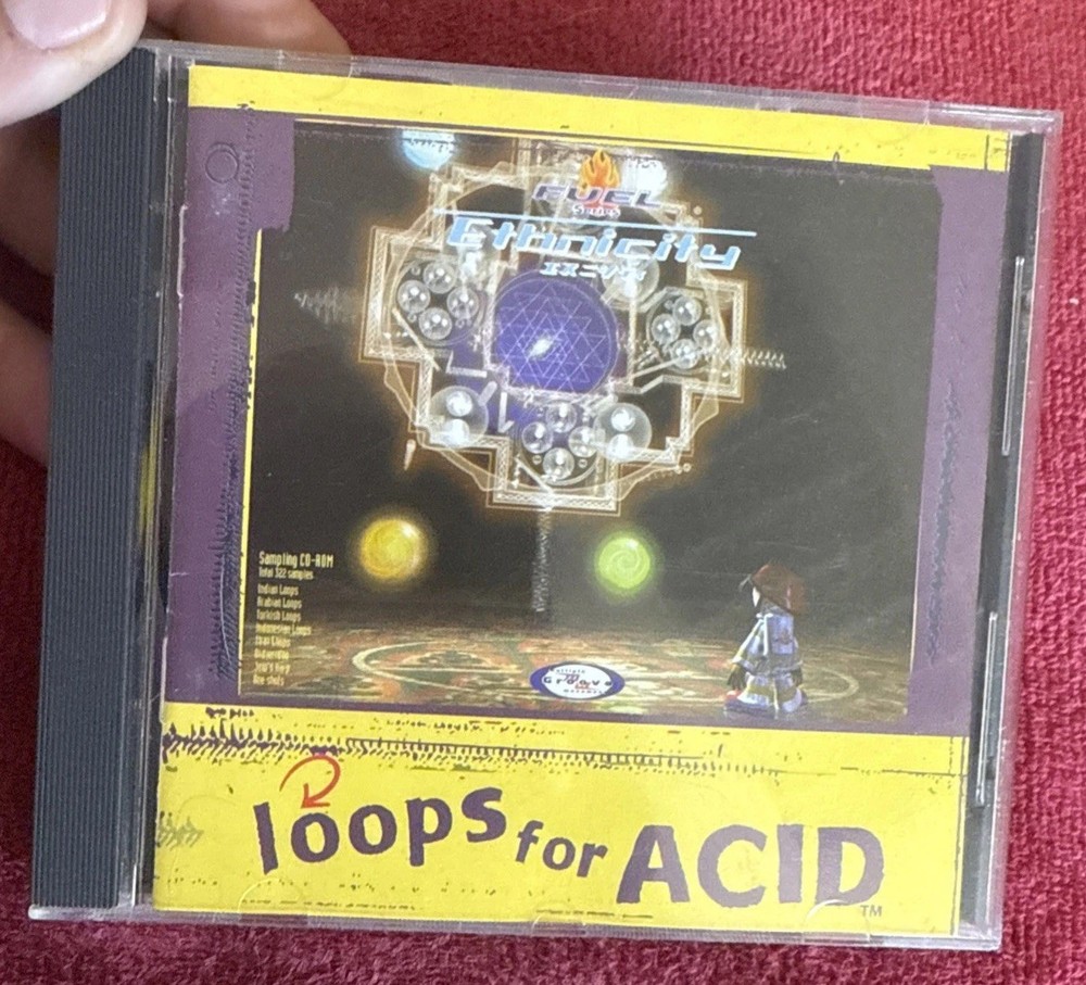 Sonic Foundry Fuel Ethnicity Loops For Acid Sample/Sound Library/Sampling CD