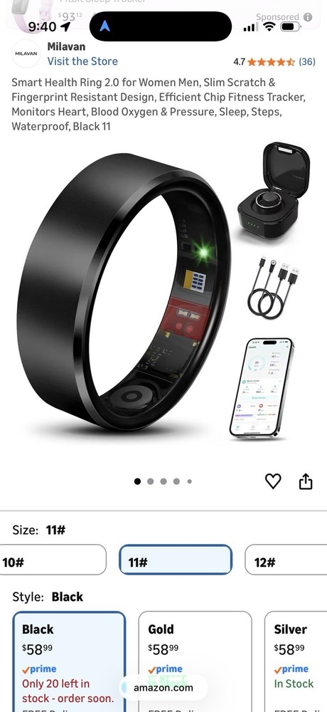 Milavan Smart Ring 2.0