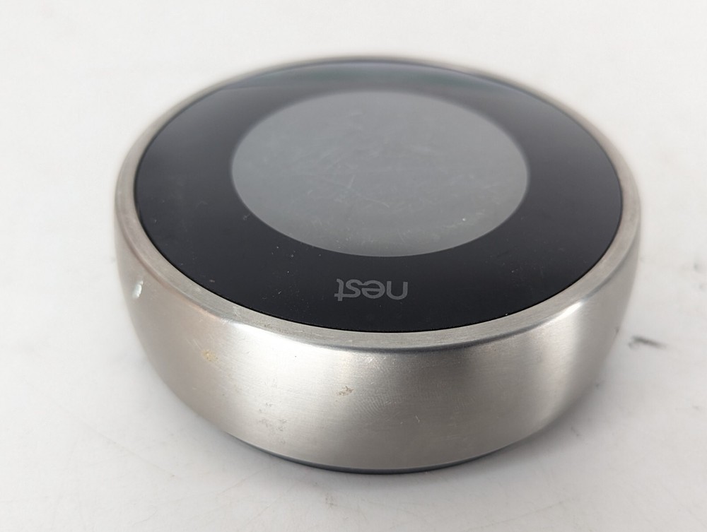 Google Nest 02A Black/Silver 2nd Gen Programmable Learning Thermostat (UNTESTED)