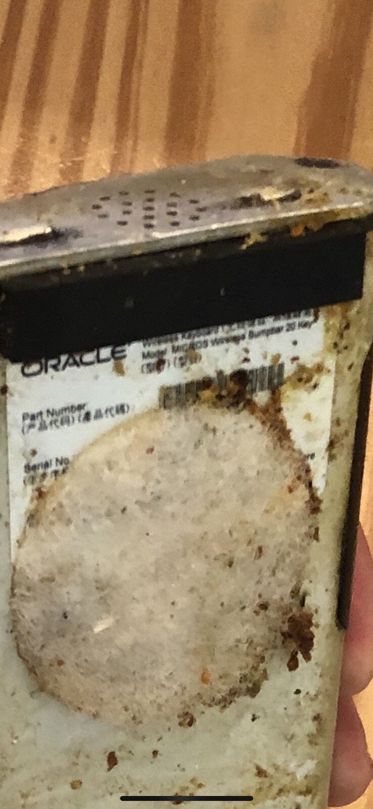 Micros Oracle Bump Bar 20 Key Wireless MWBB-20