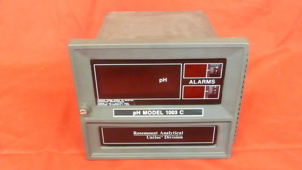 ROSEMOUNT MODEL 1003 C UNILOC PH METER  (2F2)