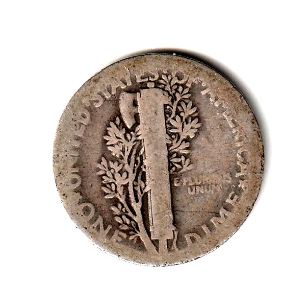 1920 Mercury Dime