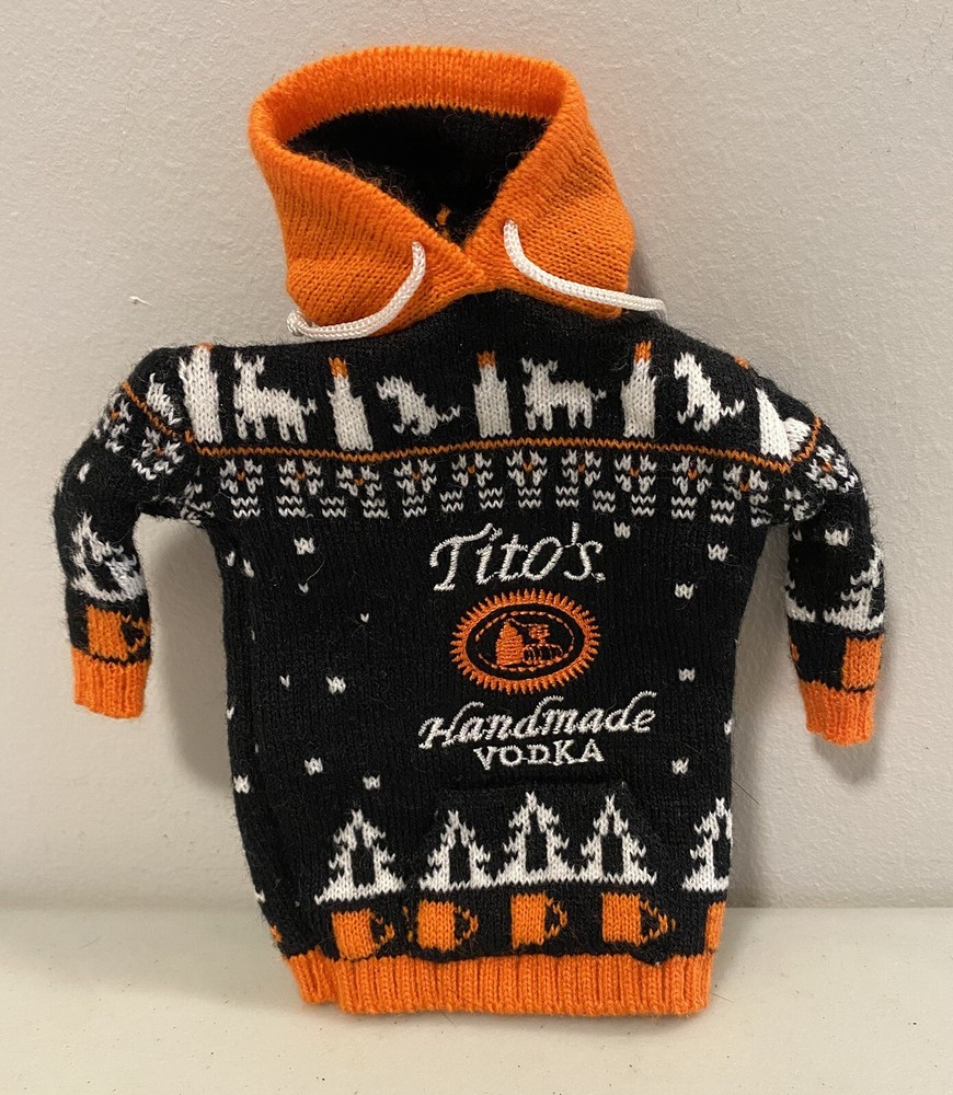 Tito's Handmade Vodka Knit Bottle Sweater