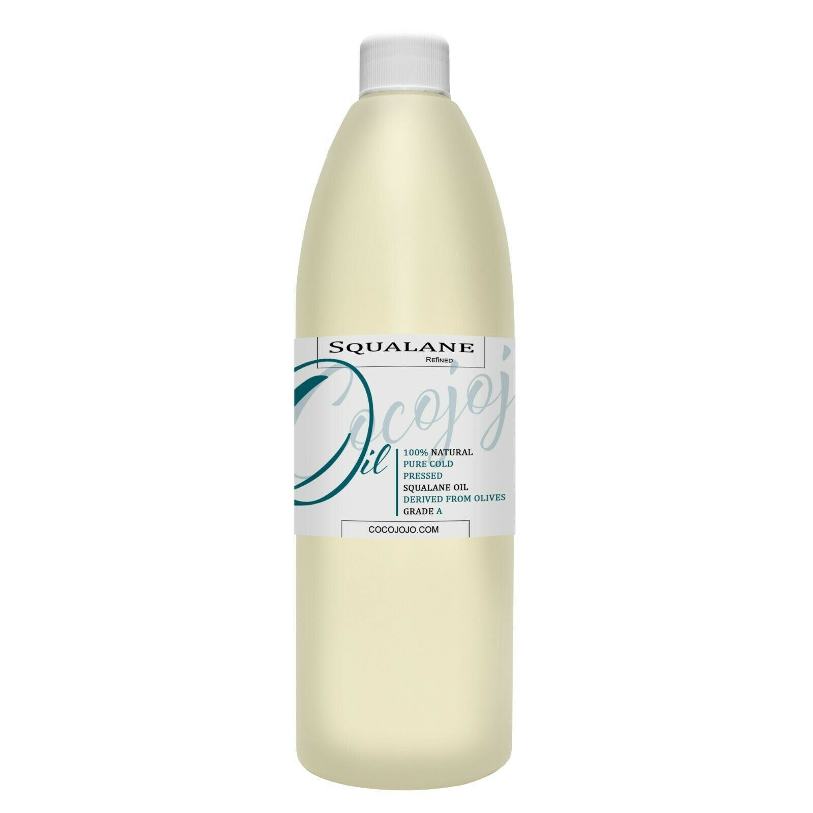 Squalane oil 100% pure organic olives source refined carrier skin hair nail care