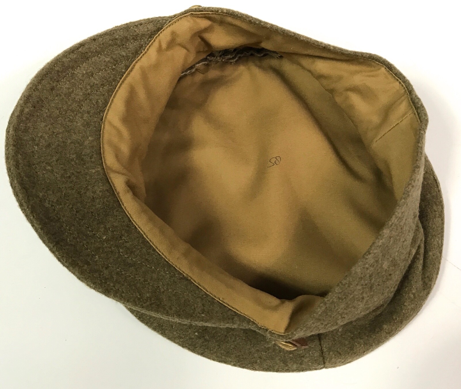WWI BRITISH M1915 WOOL TRENCH CAP- 2XLARGE