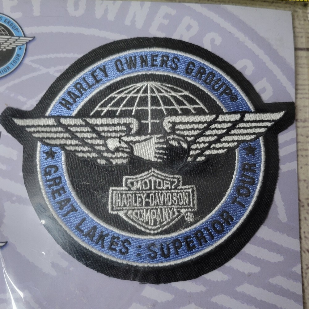 Harley davidson great lakes tour jacket / sleeve patch